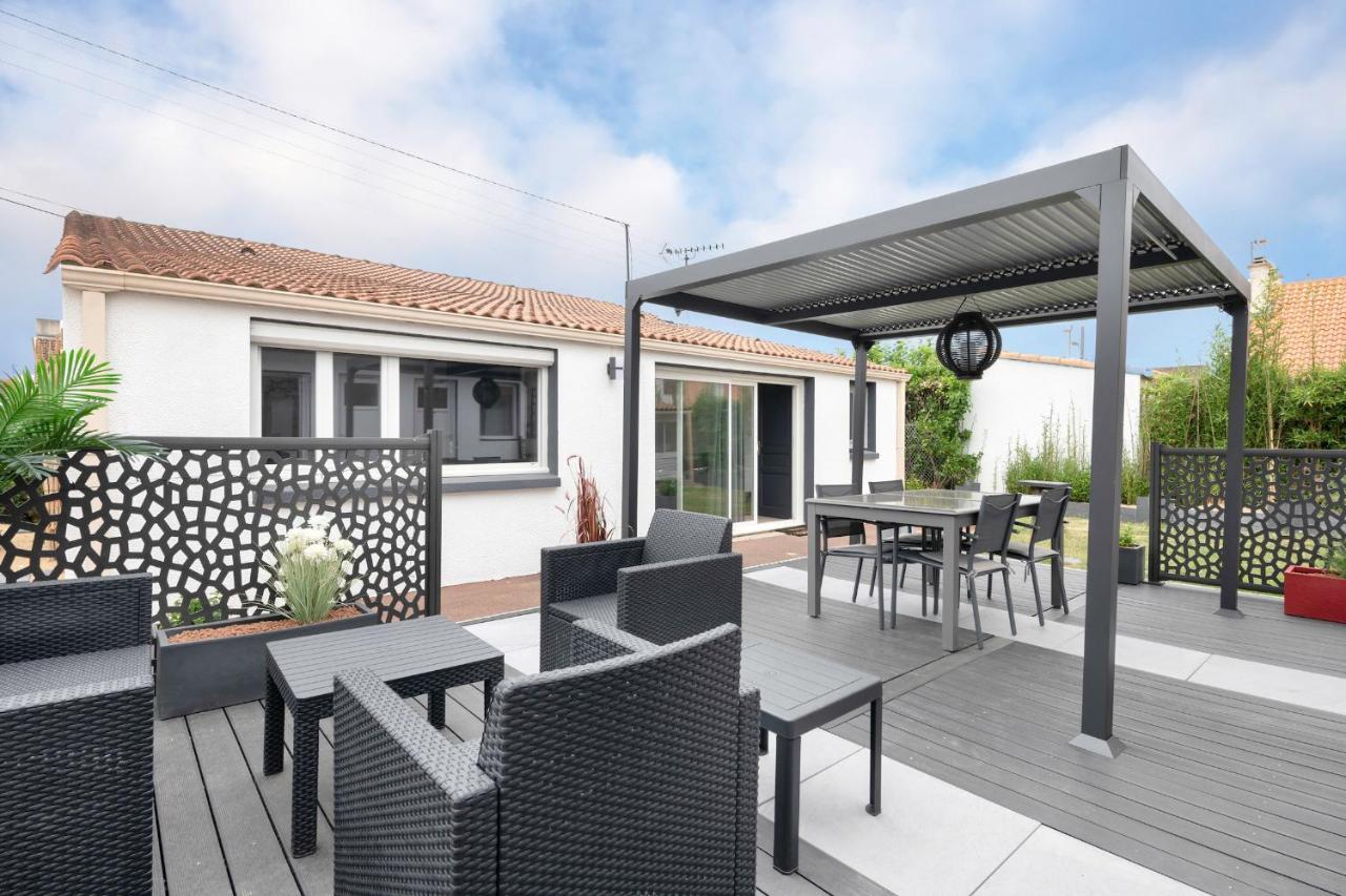 Maison Pour 6. Pornic 700M De La Plage Екстериор снимка